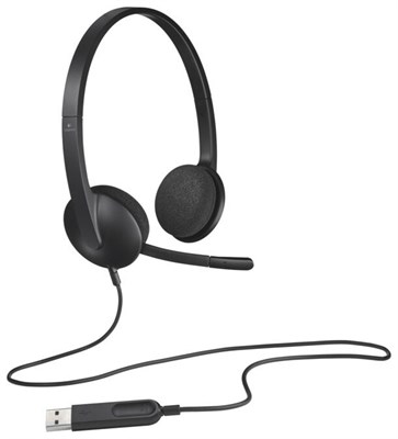 Гарнитура Logitech Stereo Headset H340 (981-000475) 236770
