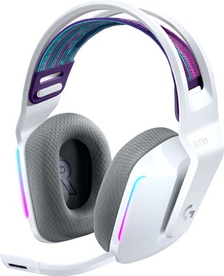 Гарнитура Logitech G733 LIGHTSPEED Wireless RGB Gaming White (981-000883/981-000886) 236785