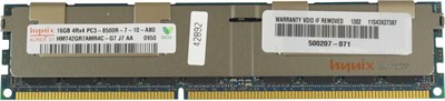 Оперативная память 16GB DDR-III 1066MHz HPE ECC Registered (500666-B21) 237597