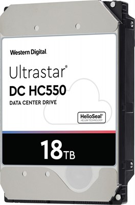 Жёсткий диск 18TB  SATA-III  WD Ultrastar HC550 (0F38459/0F38467) 238029
