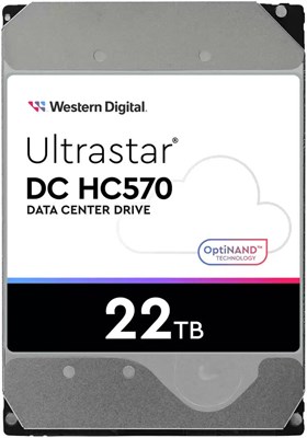 Жёсткий диск 22TB SATA-III WD Ultrastar DC HC570 (0F48155/0F48291) 238045