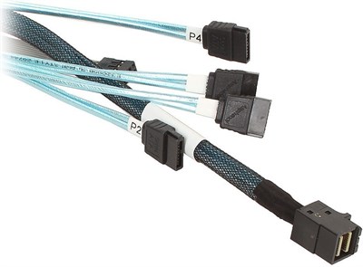 Кабель LSI Logic CBL-SFF8643-SATASB-10M (SA-F43S7PS(2)-1M-N2) 238197