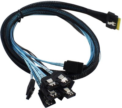 Кабель Procase CBL-SLSAS8-8SATA-10 238225