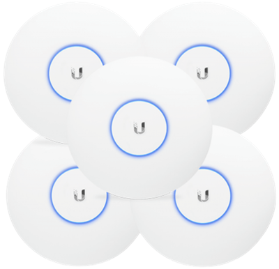 Wi-Fi точка доступа Ubiquiti UniFi AP AC Pro (5 шт.) 240231