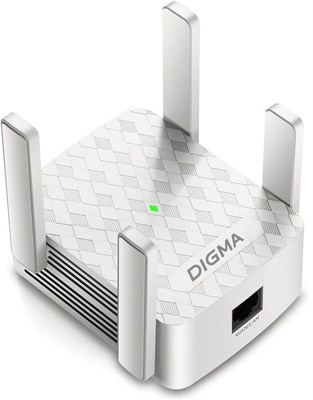 Wi-Fi усилитель (репитер) Digma D-WR310V2 240238