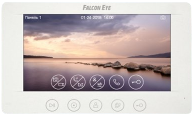Видеодомофон Falcon Eye Cosmo HD Plus White 240332
