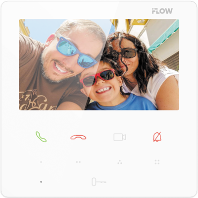 Видеодомофон iFLOW F-VI-3321IPWE1 White 240343