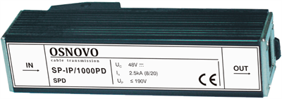 Устройство грозозащиты Osnovo SP-IP/1000PD 241247