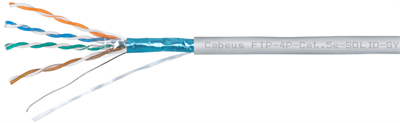 Бухта Cabeus FTP-4P-Cat.5e-SOLID-LSZH-GY-25, 25м 241806