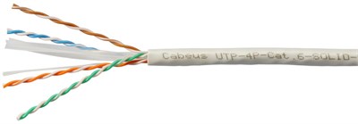 Бухта Cabeus UTP-4P-Cat.6-SOLID-LSLTx-GY-20, 20м 241808