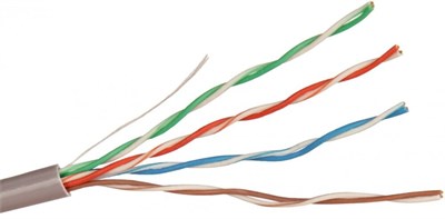 Бухта ExeGate UTP4-C5e-CCA-S26-IN-PVC-GY-305, 305м 241841