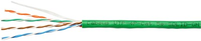 Бухта Cabeus UTP-4P-Cat.5e-SOLID-LSLTx-GN-50, 50м 241859