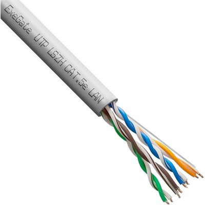 Бухта ExeGate UTP4-C5e-CCA-S25-IN-LSZH-GR-305 (EX300626RUS), 305м 241866