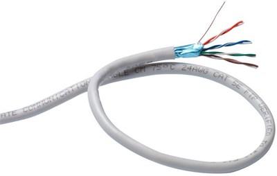 Бухта ExeGate FUTP4-C5e-CU-S26-IN-PVC-GY-305, 305м 242038