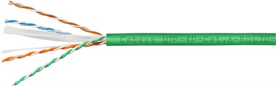 Бухта Cabeus UTP-4P-Cat.6-SOLID-LSLTx-GN-100, 100м 242045