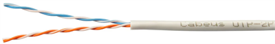 Бухта Cabeus UTP-2P-Cat.5e-SOLID-GY-LIGHT-500, 500м 242080
