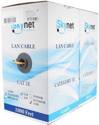 Бухта SkyNet CSS-UTP-LSZH-4-CU, 305м 242114