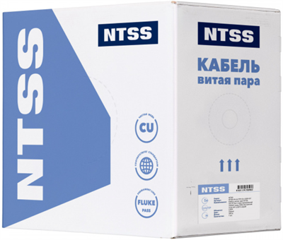Бухта NTSS NTSS-IN-UUTP4-5E-LSZH-GY, 305м 242153