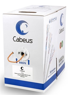 Бухта Cabeus UTP-4P-CAT.5E-SOLID-LSZH, 305м 242213