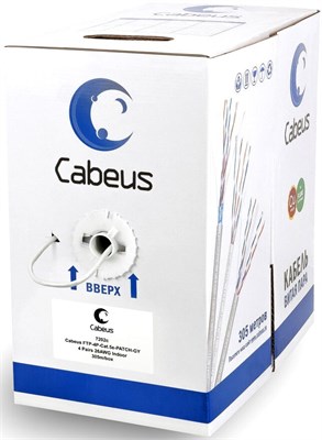 Бухта Cabeus FTP-4P-Cat.5e-PATCH-GY, 305м 242289