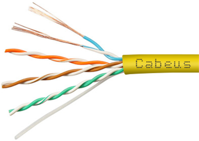 Бухта Cabeus UTP-4P-Cat.5e-PATCH-YL, 305м 242297