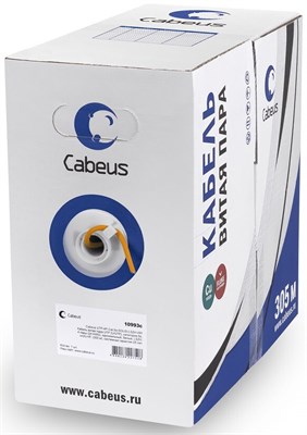 Бухта Cabeus UTP-4P-Cat.6-SOLID-LSZH, 305м 242331