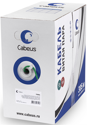 Бухта Cabeus FTP-4P-Cat.5e-SOLID-LSLTx-GN, 305м 242343