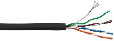 Бухта Lanmaster LAN-5EUTP-PT-LSZH-BK, 305м 242364