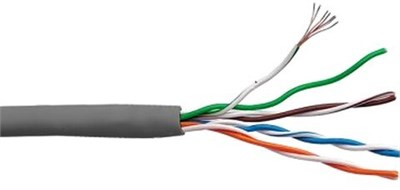 Бухта Lanmaster LAN-5EUTP-PT-LSZH-GY, 305м 242367