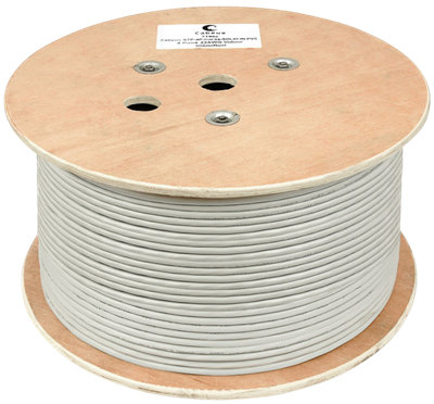Бухта Cabeus SFTP-4P-Cat.5e-SOLID-GY, 305м 242398