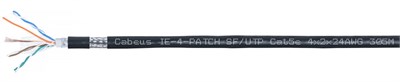 Бухта Cabeus IE-4-PATCH SF/UTP Cat5e 4X2X24AWG, 305м 242492