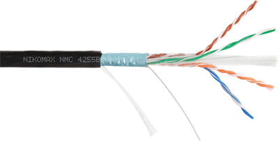 Бухта NIKOMAX NMC 4255B-BK, 500м 242502