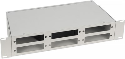 Кросс-панель Cabeus FO-CS-19-6FP-GY 242625