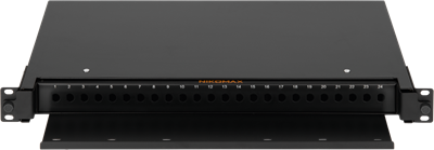 Оптический кросс NIKOMAX NMF-RP24FC-TS-P1-1U-BK 242657