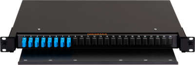 Оптический кросс NIKOMAX NMF-RP08SCUS2-TS-P1-1U-BK 242669