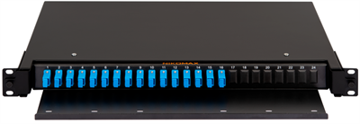 Оптический кросс NIKOMAX NMF-RP16SCUS2-TS-P1-1U-BK 242674