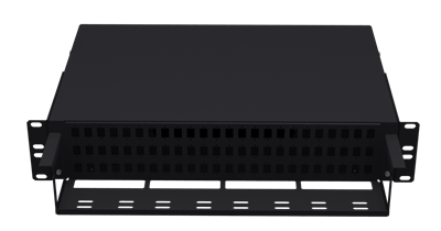 Оптический кросс NIKOMAX NMF-RP72SC-SH-P-2U-BK 242694