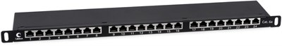Патч-панель Cabeus PLHD-24-Cat.6a-SH-Dual-0,5U 242739