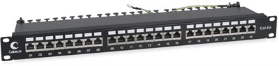 Патч-панель Cabeus PL-24-Cat.6a-SH-Dual IDC 242743