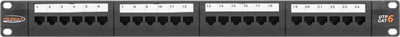 Патч-панель NIKOMAX NMC-RP24UE2-1U-BK 242750