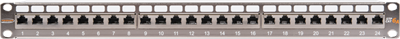 Патч-панель NIKOMAX NMC-RP24SA2-1U-MT 242777