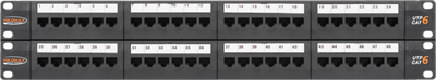 Патч-панель NIKOMAX NMC-RP48UE2-2U-BK 242790