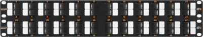 Патч-панель NIKOMAX NMC-RP48UE2-AN-2U-BK 242791