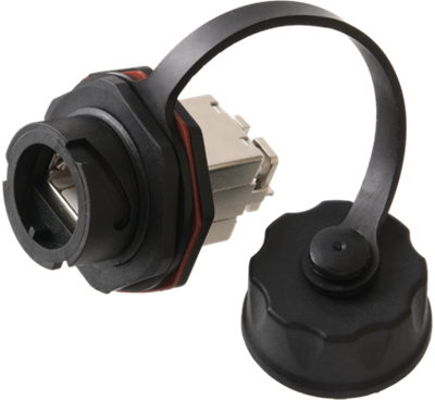 Розетка RJ-45 NIKOMAX NMC-KJSA2-IS-BK 242800