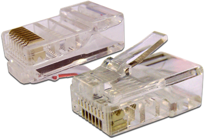 Коннектор RJ-45 TWT TWT-PL45-8P8C-6, 100 шт. 242845