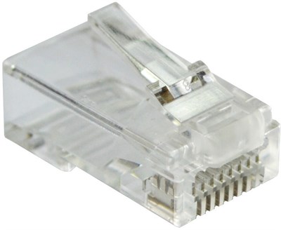 Коннектор RJ-45 Lanmaster LAN-EZ45-8P8C/U6-100, 100 шт. 242852