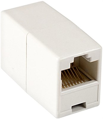 Проходной адаптер ExeGate CP45-C5 RJ45-RJ45, 100 шт. 242862