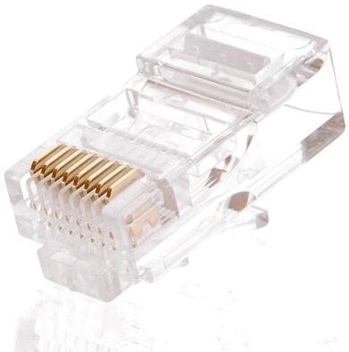 Коннектор RJ-45 NETLAN EC-UP8P8C-5E-003-TR-1000, 1000 шт. 242870