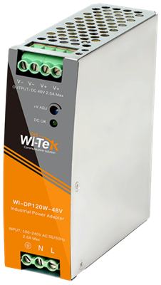 Блок питания Wi-Tek WI-DP120W-48V 242900