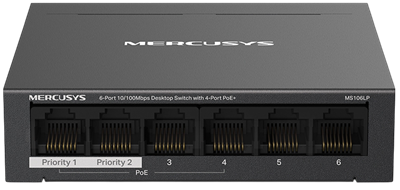 Коммутатор (свитч) Mercusys MS106LP 243059